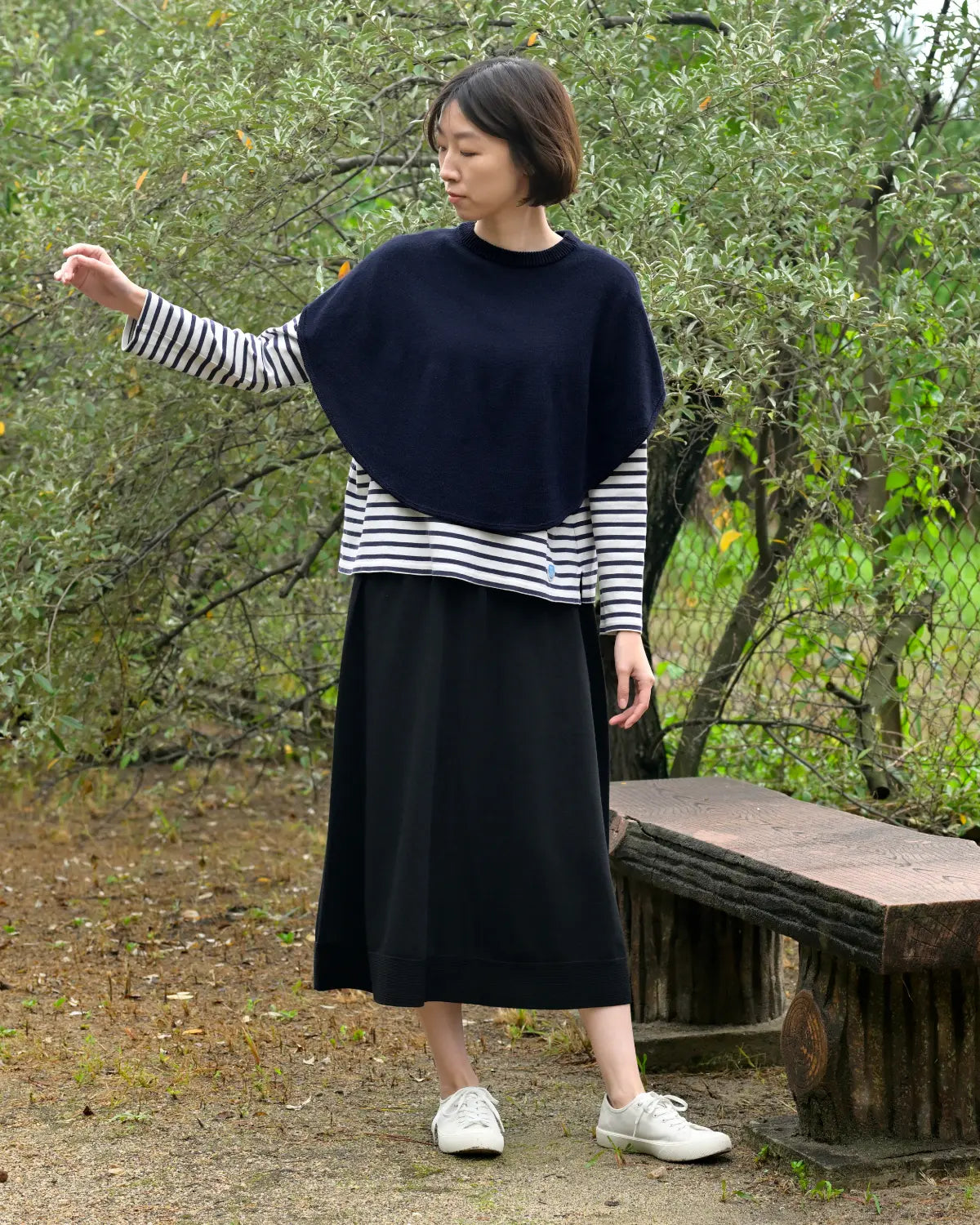 モデル身長：165cm#カラー_03 ネイビー