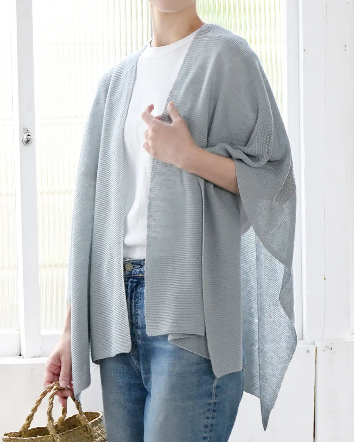 モデル身長：169cm#カラー_03 ペールシルバー
