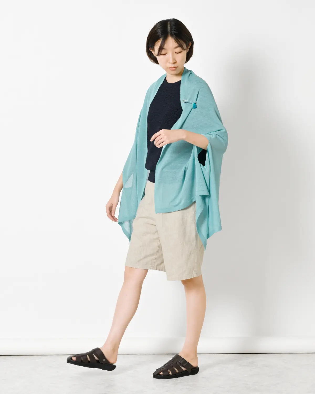 モデル身長：165cm#カラー_01 空色