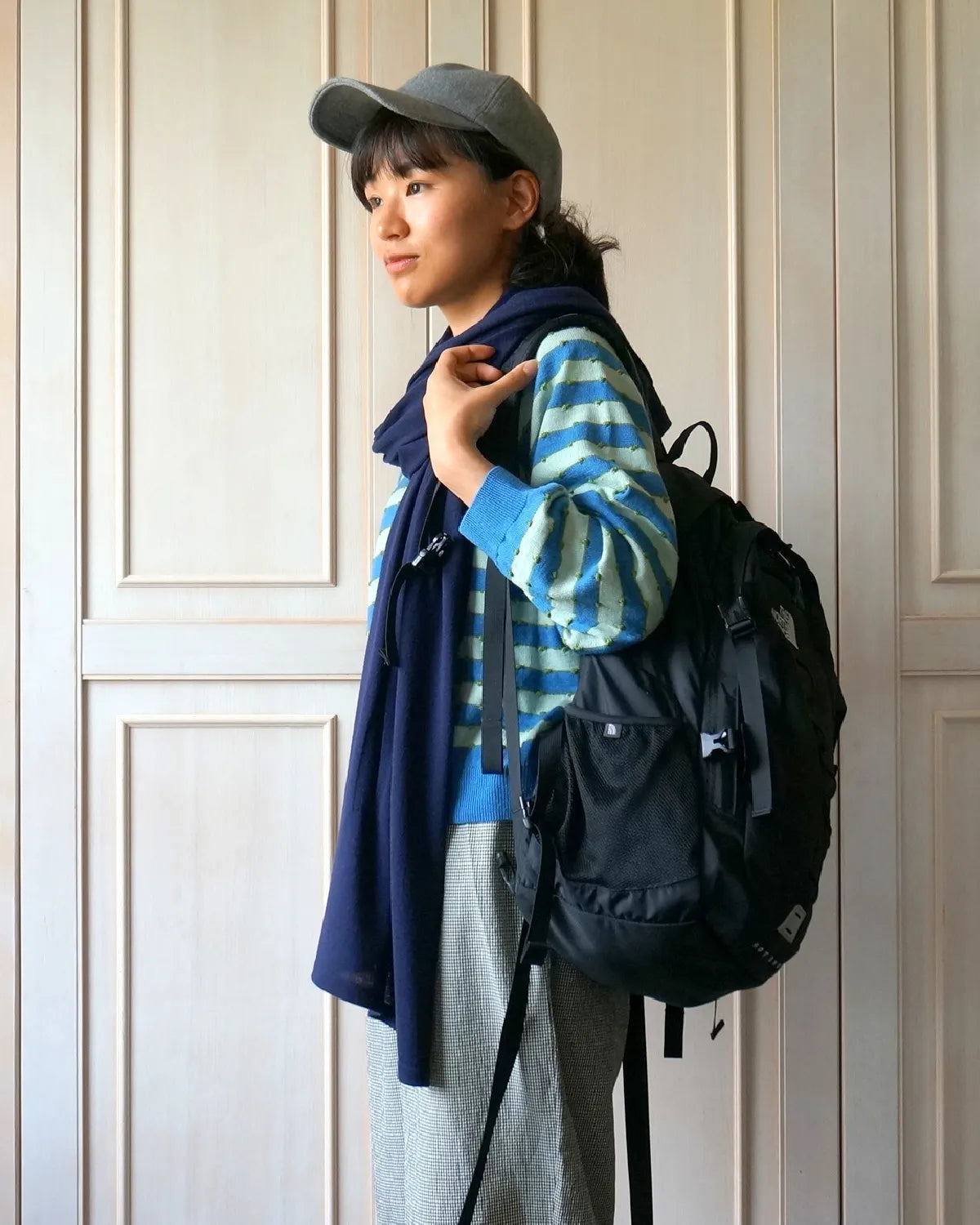 モデル身長：158cm#カラー_24 ネイビー