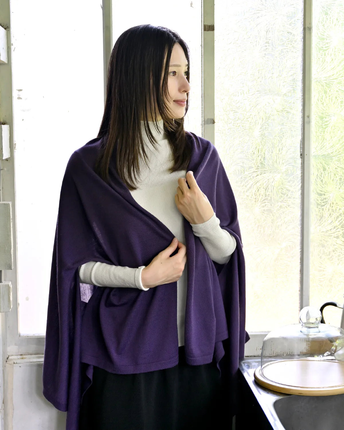 モデル身長：163cm#カラー_31 パープル