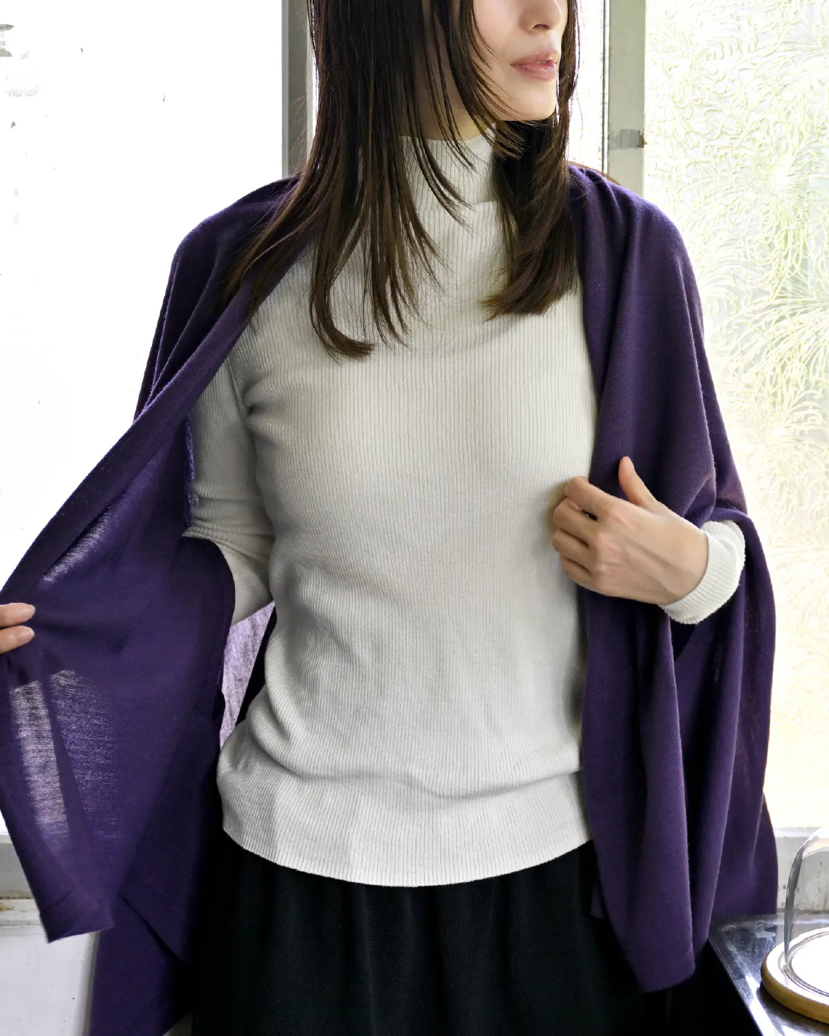 モデル身長：163cm#カラー_31 パープル
