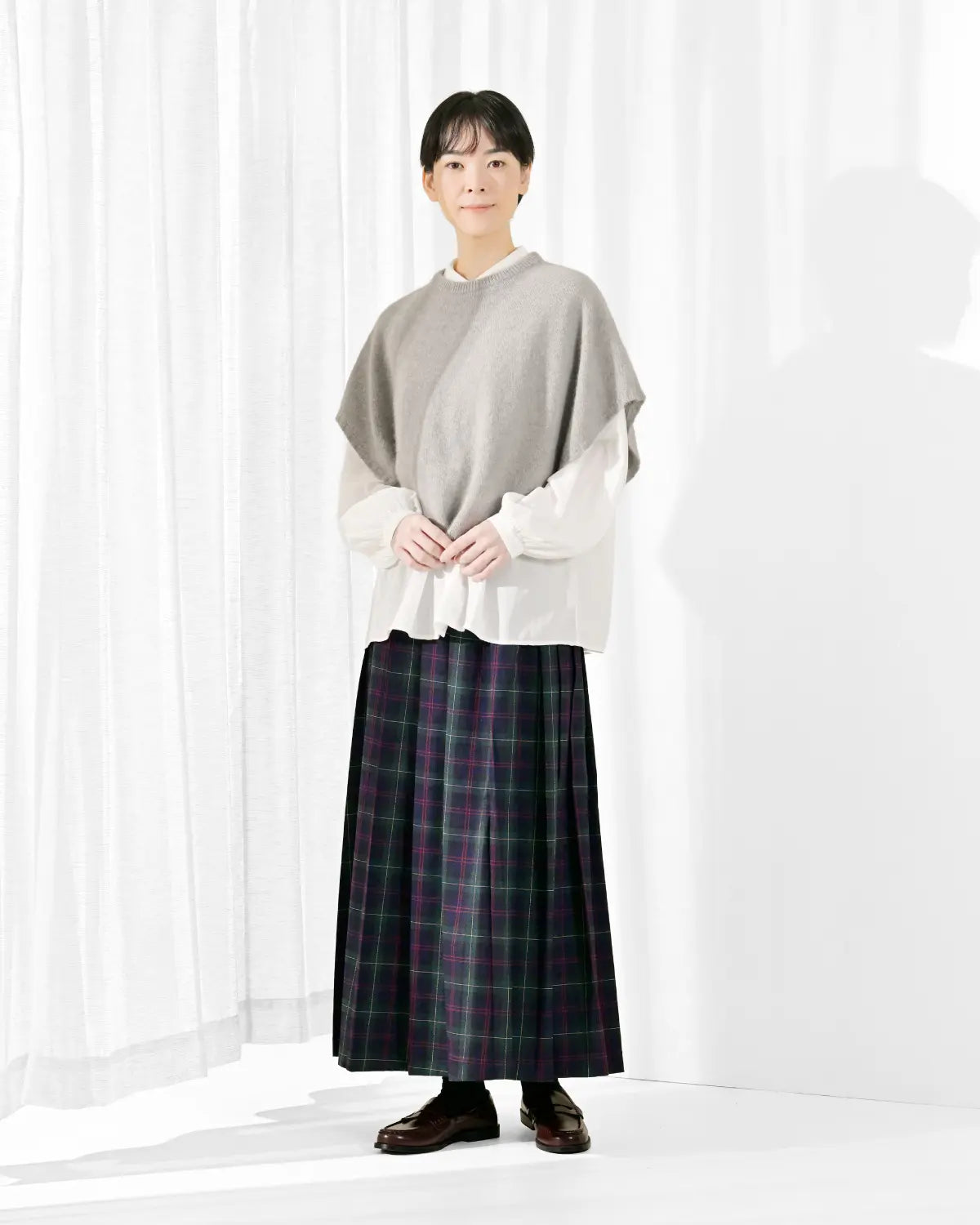 モデル身長：169cm#カラー_02 薄墨