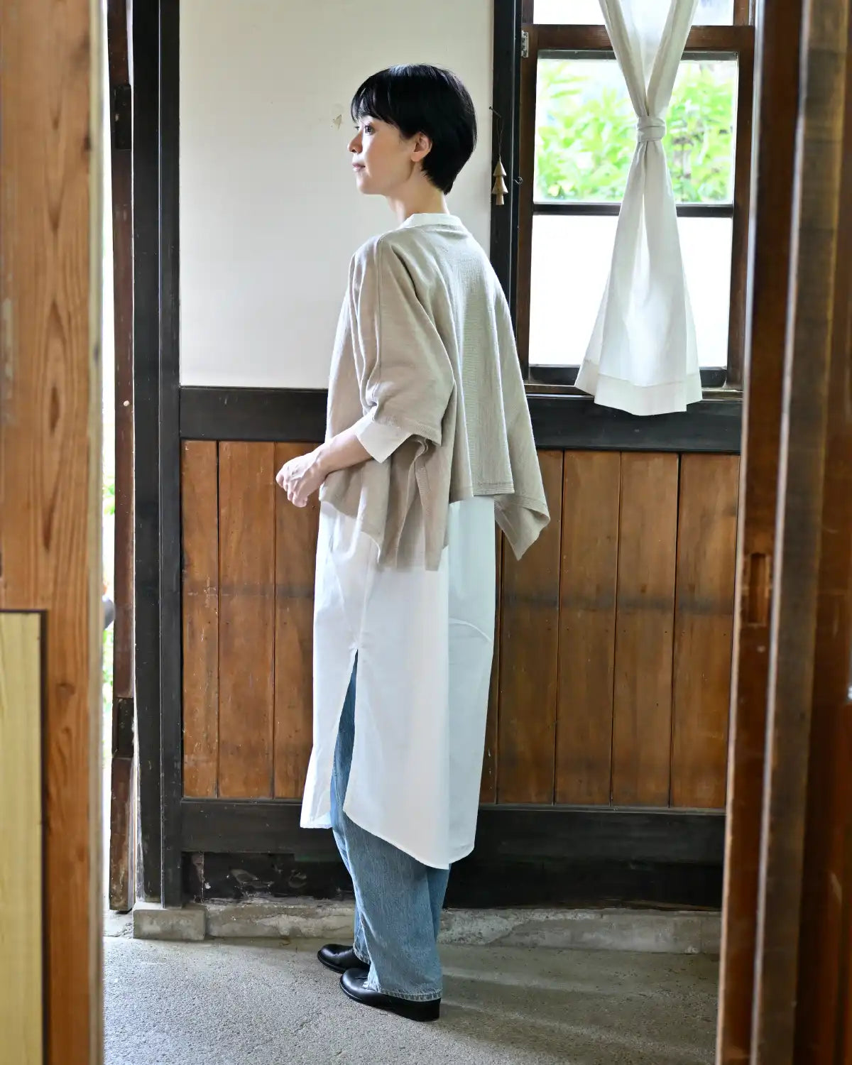 モデル身長：169cm#カラー_07 ライトベージュ
