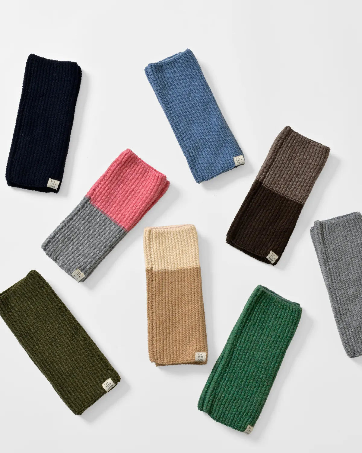 のびるニットレッグウォーマー 厚手ウール