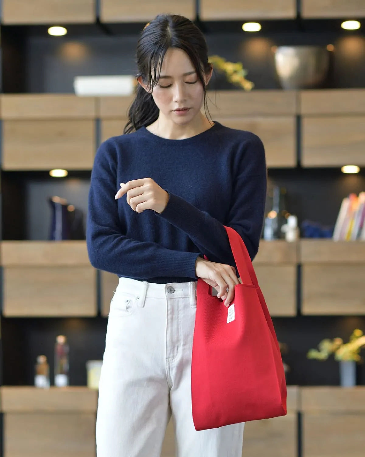 モデル身長：167cm#カラー_01 レッド