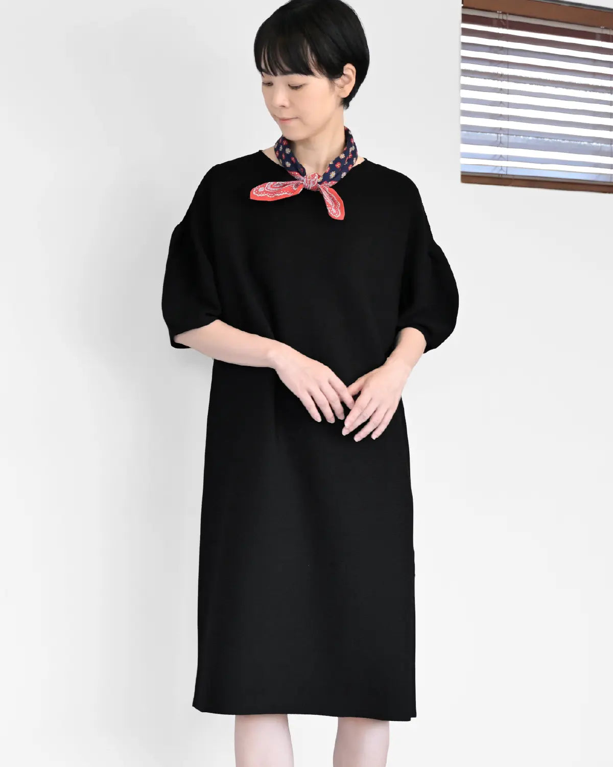 通常丈 モデル身長：169cm#カラー_01 ブラック