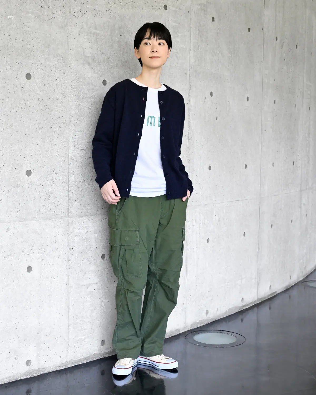 モデル身長：169cm#カラー_04 ネイビー