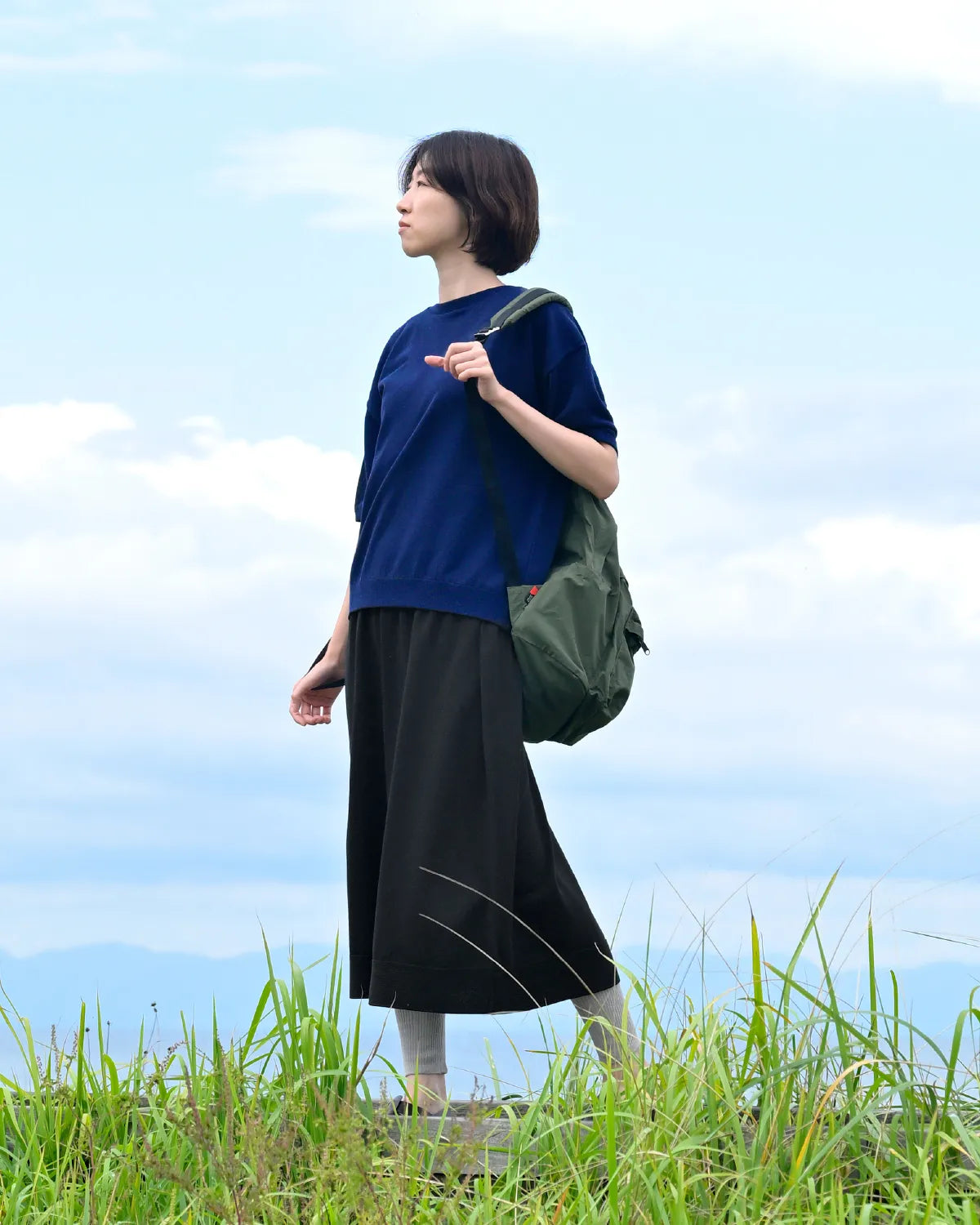 モデル身長：165cm#カラー_05 ネイビー