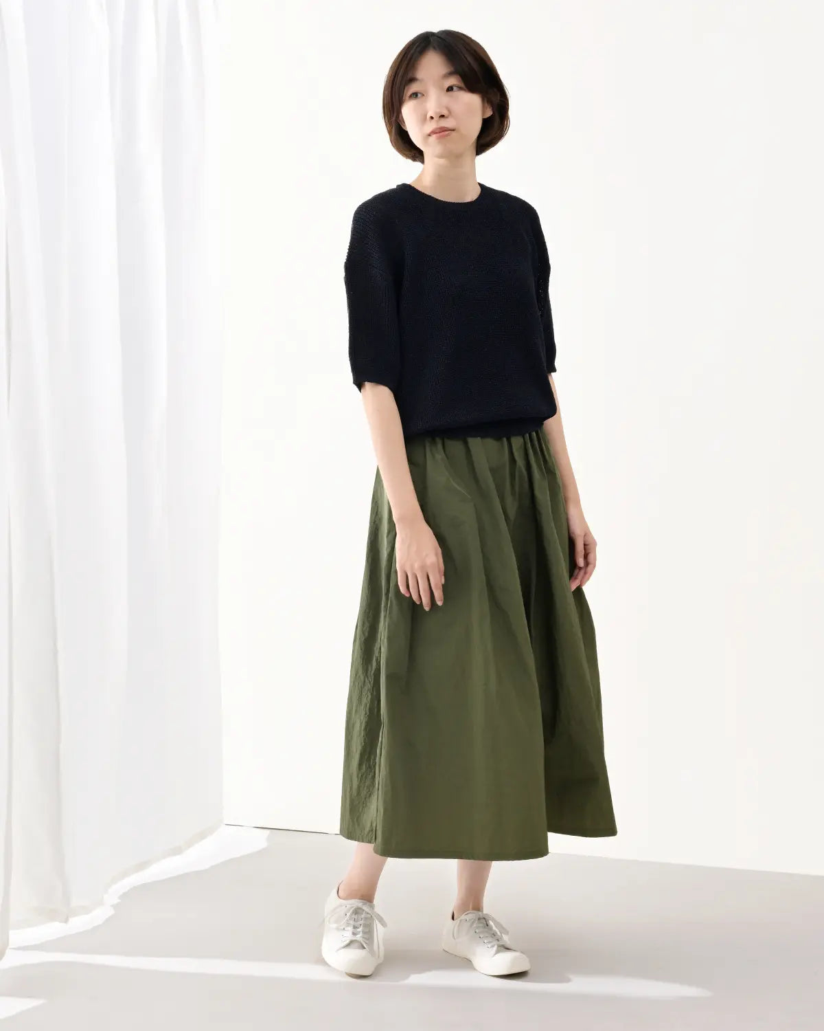 モデル身長：165cm#カラー_03 ダークネイビー