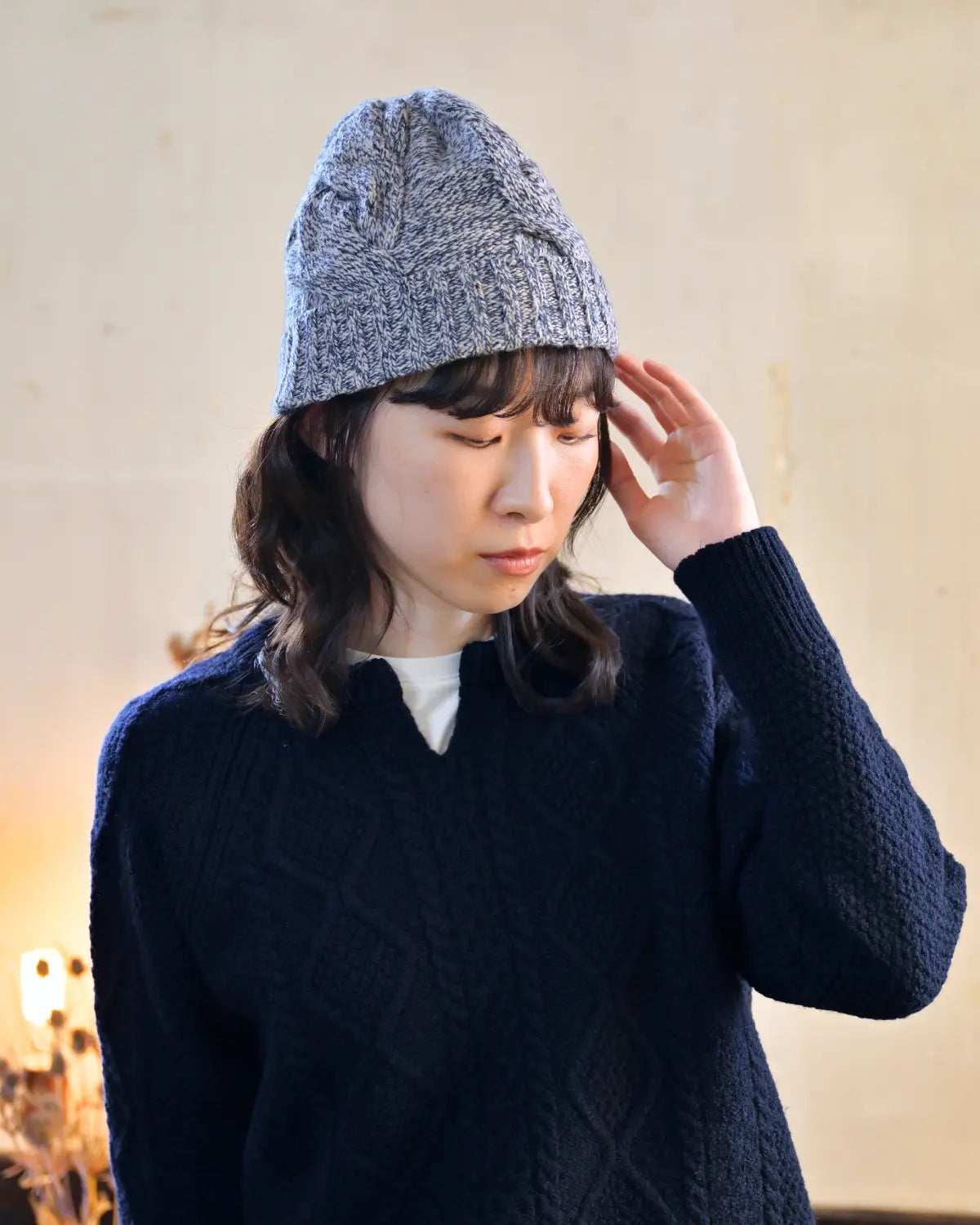 モデル身長：165cm#カラー_22 ダークネイビー