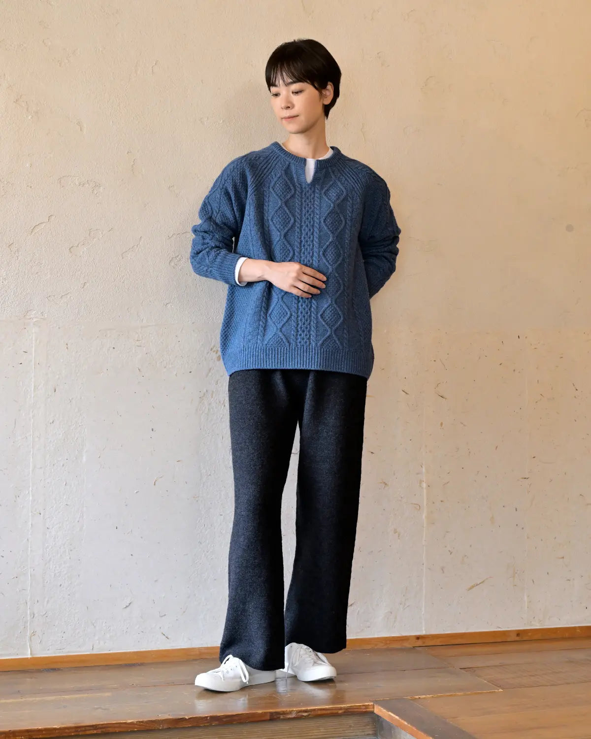 モデル身長：169cm#カラー_21 ジェイブルー