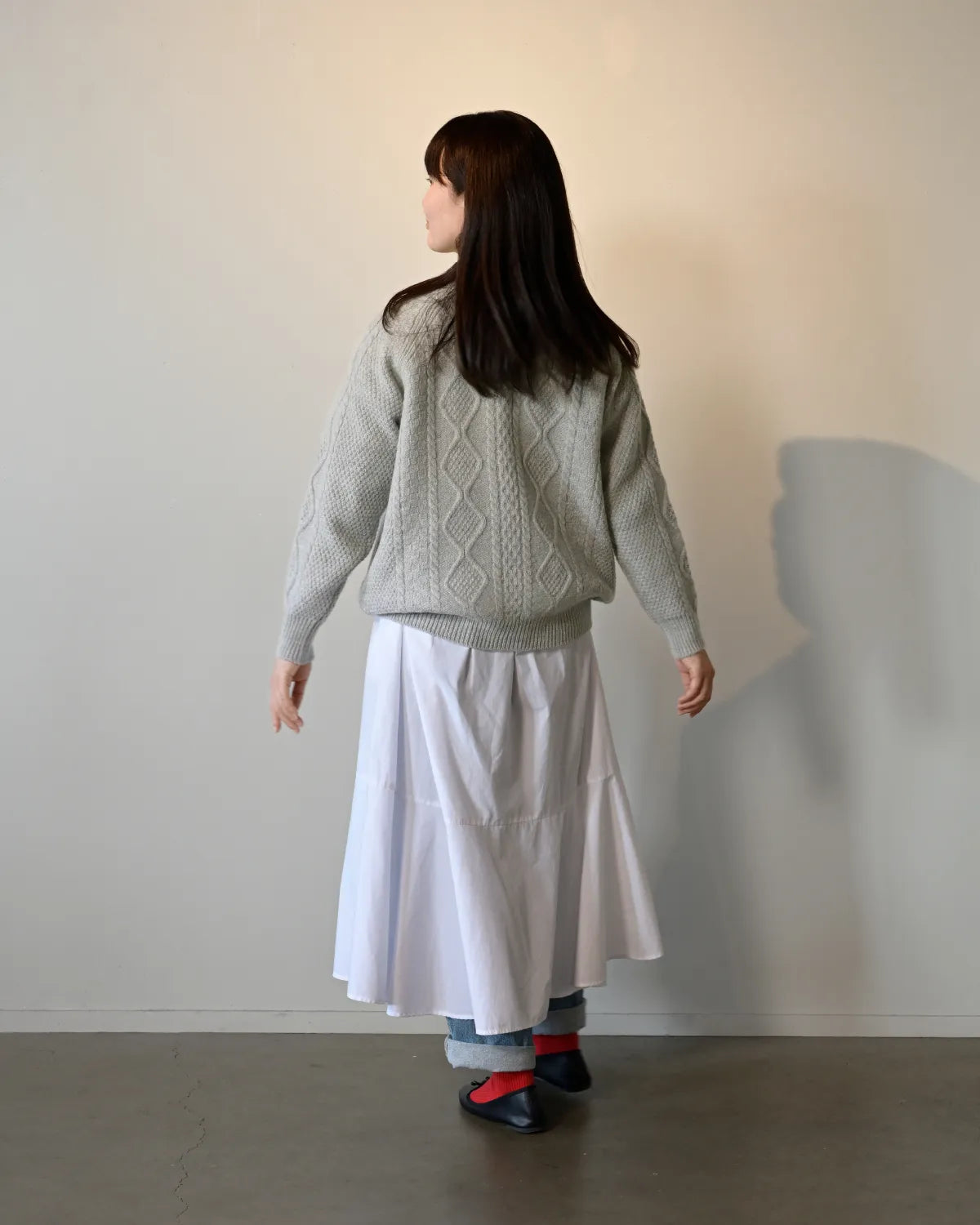 モデル身長：162cm#カラー_14 ライトグレー