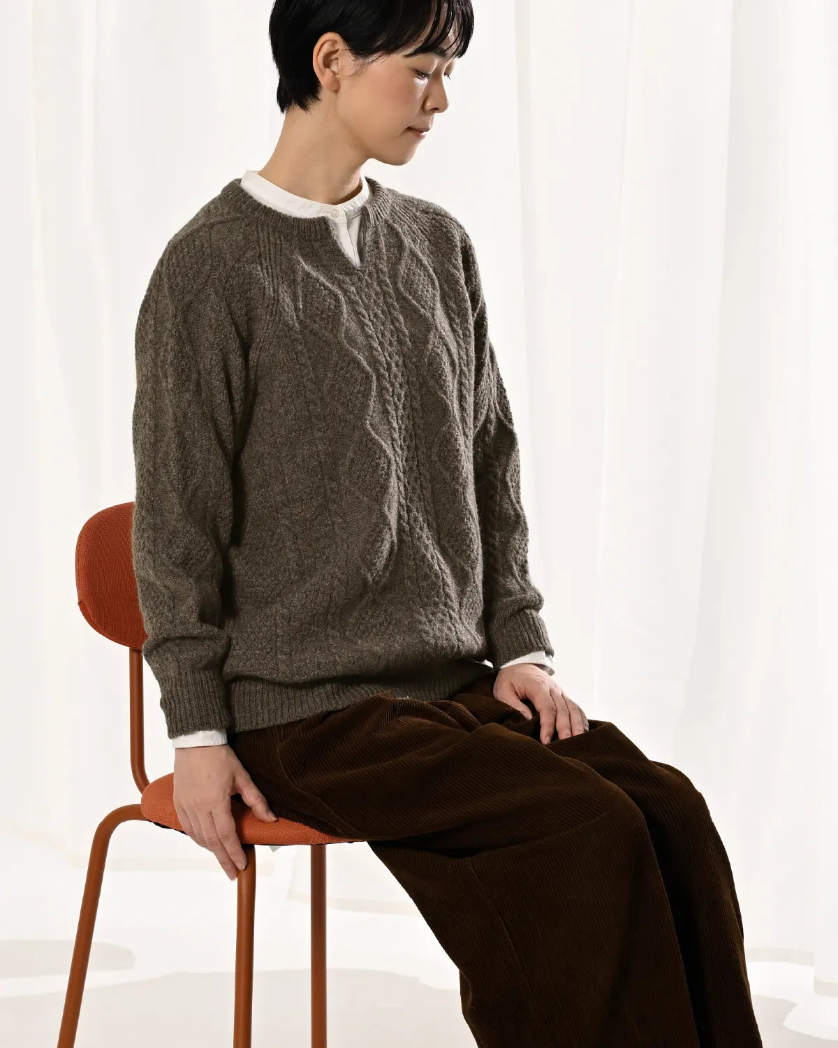 モデル身長：169cm#カラー_15 モカ