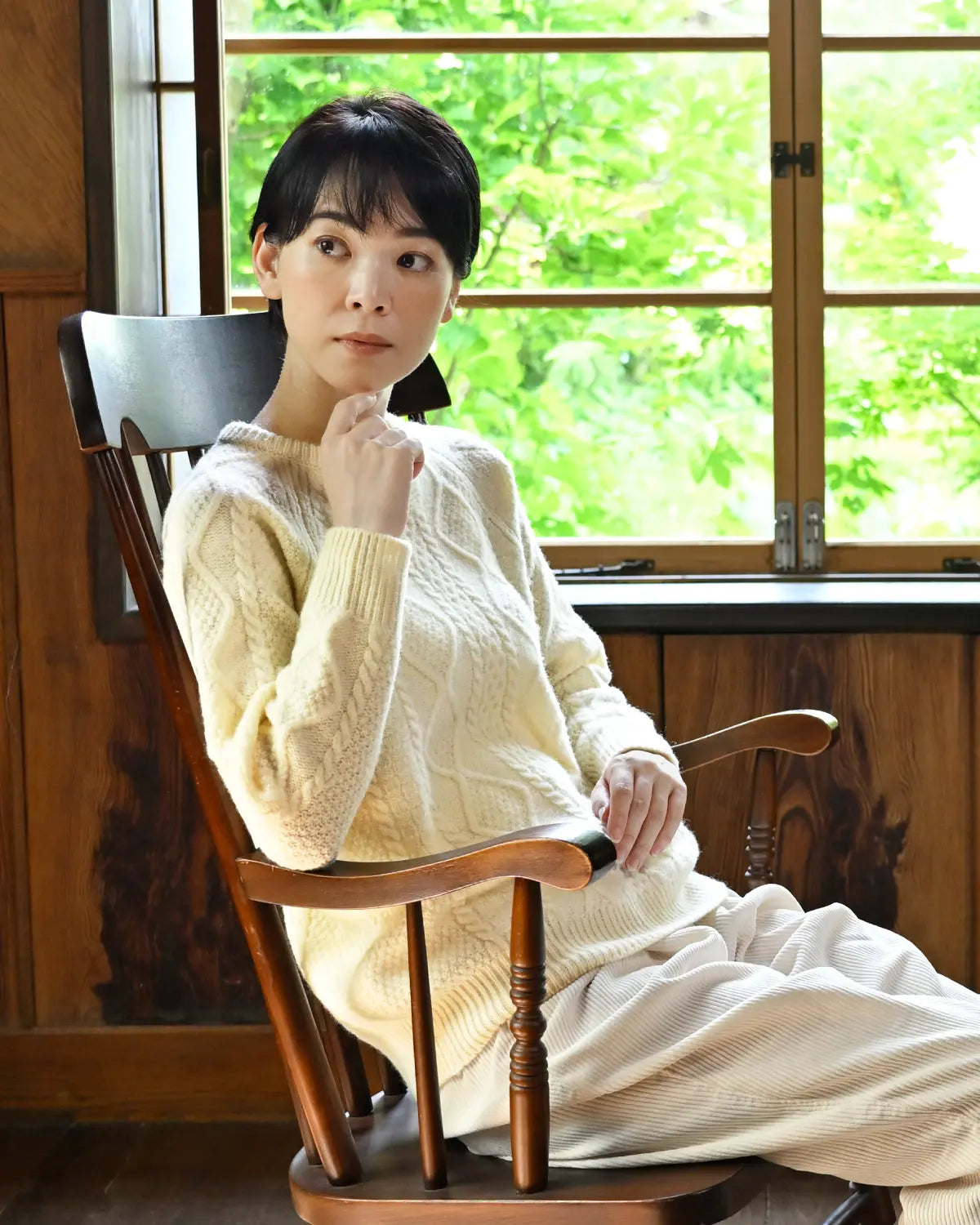 モデル身長：169cm#カラー_19 オフホワイト