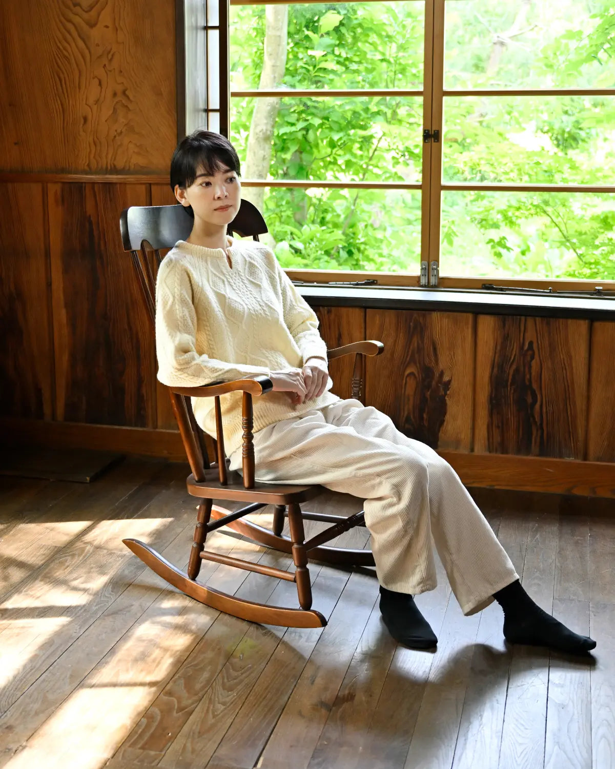モデル身長：169cm#カラー_19 オフホワイト
