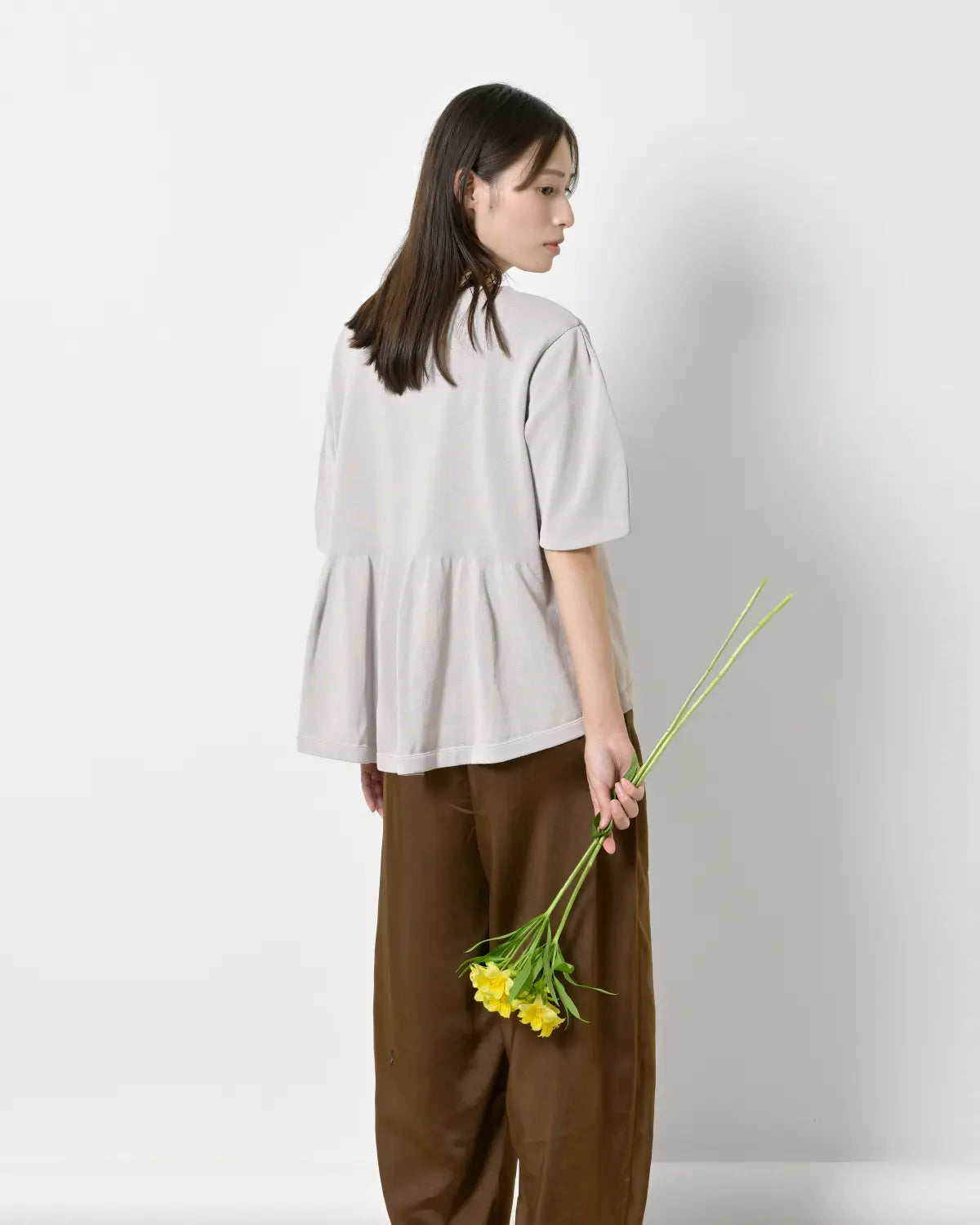 モデル身長：163cm#カラー_50 アイスベージュ