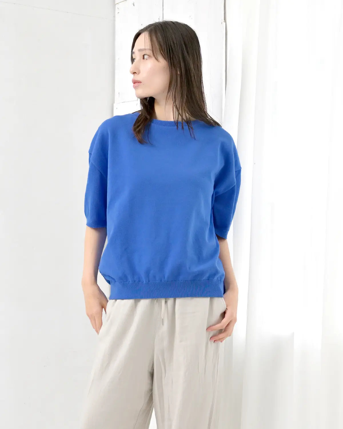 モデル身長：163cm#カラー_03 サックス