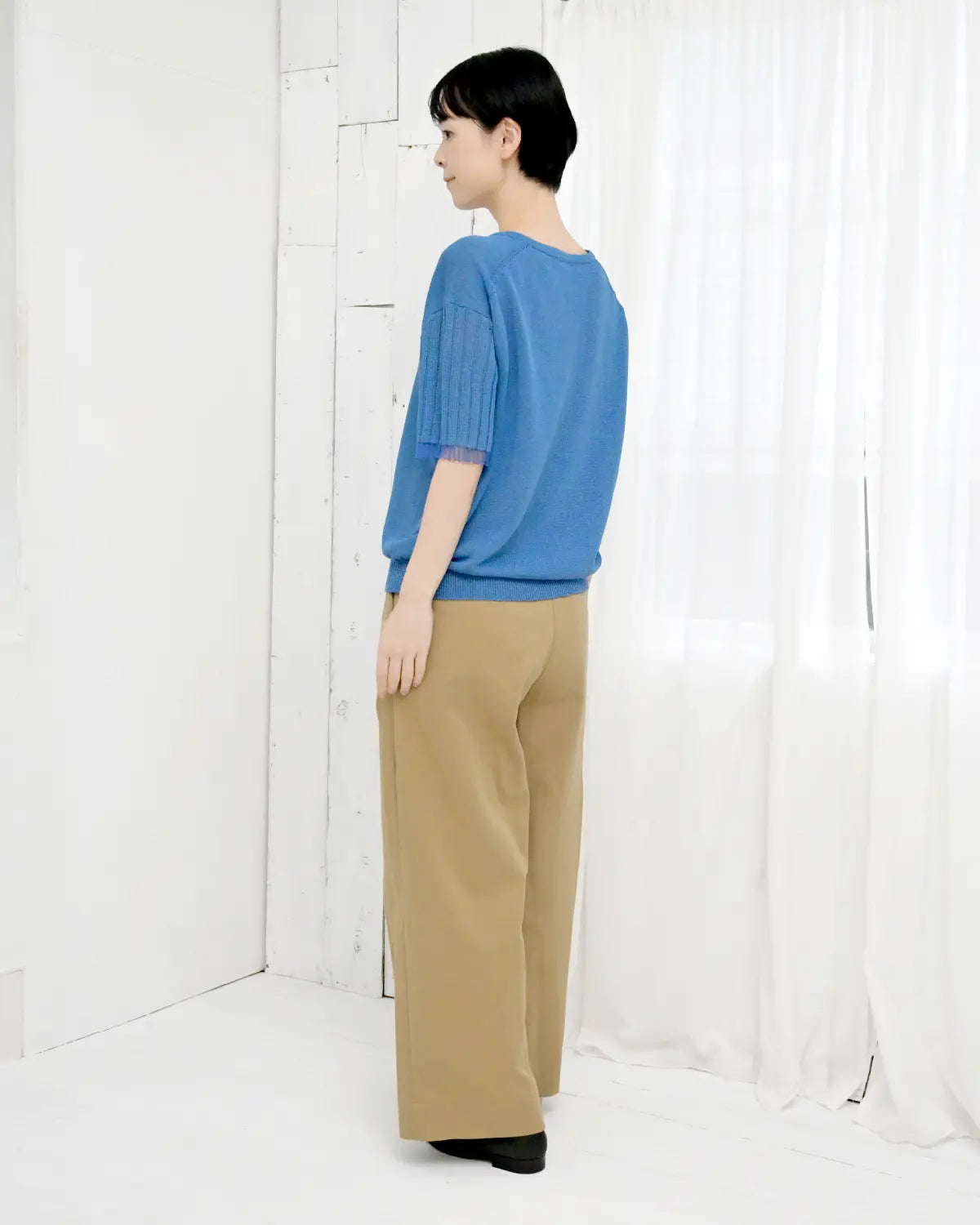 モデル身長：169cm#カラー_02 スカイブルー