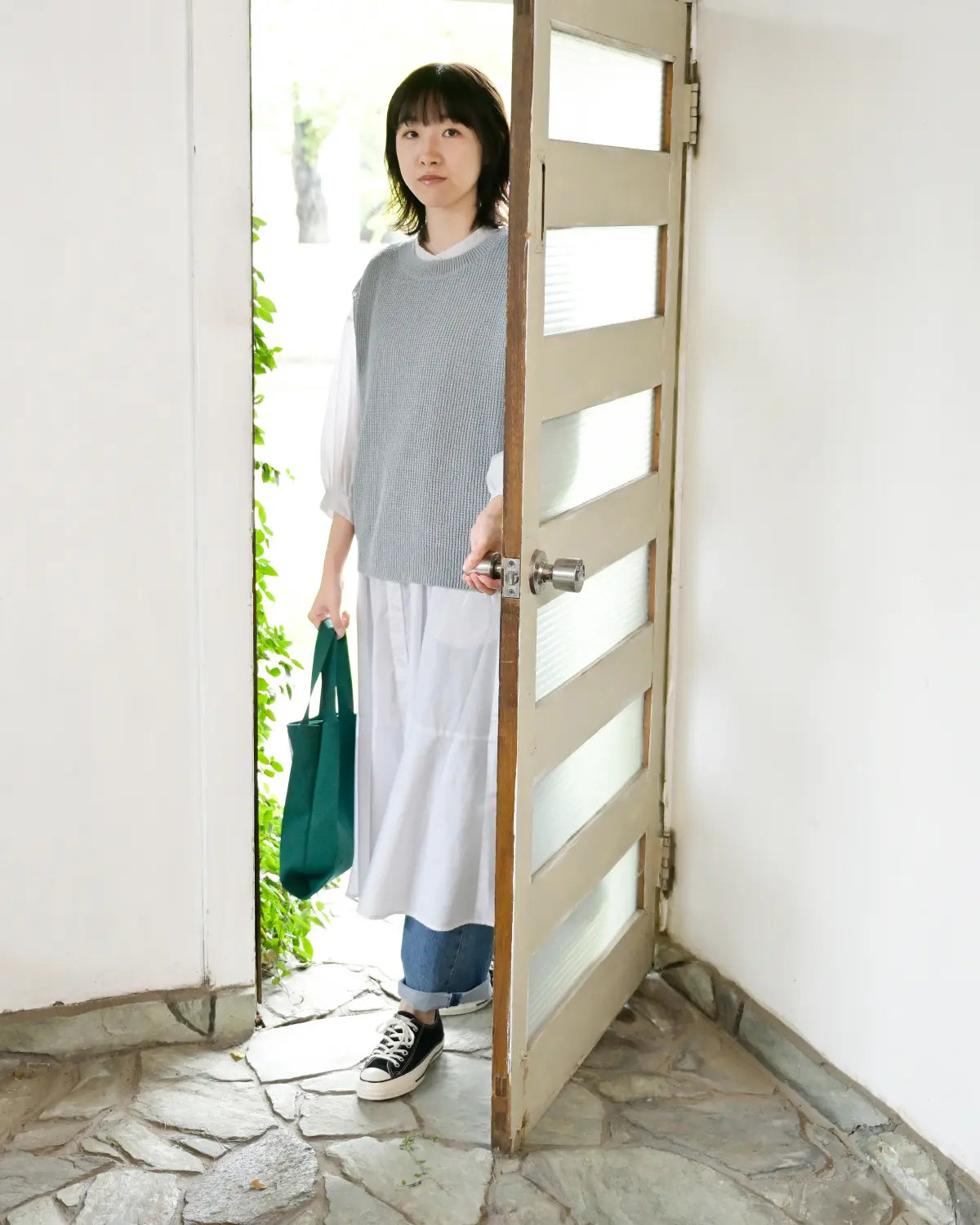 モデル身長：165cm#カラー_03 ライトグレー