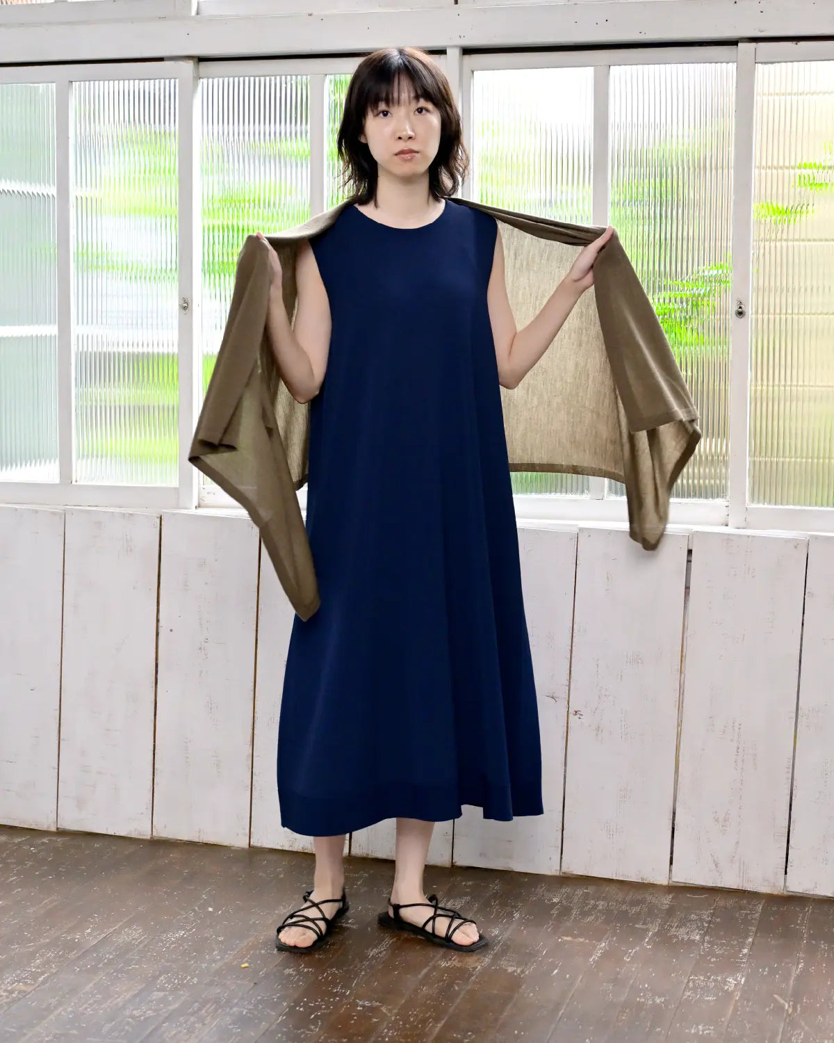 モデル身長：165cm#カラー_03 ネイビー
