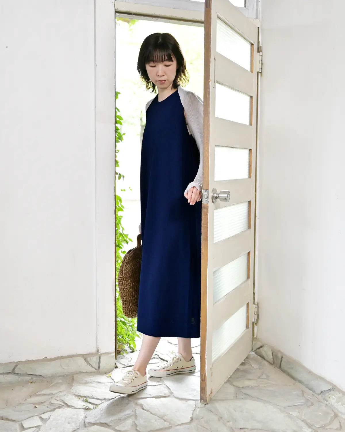 モデル身長：165cm#カラー_03 ネイビー