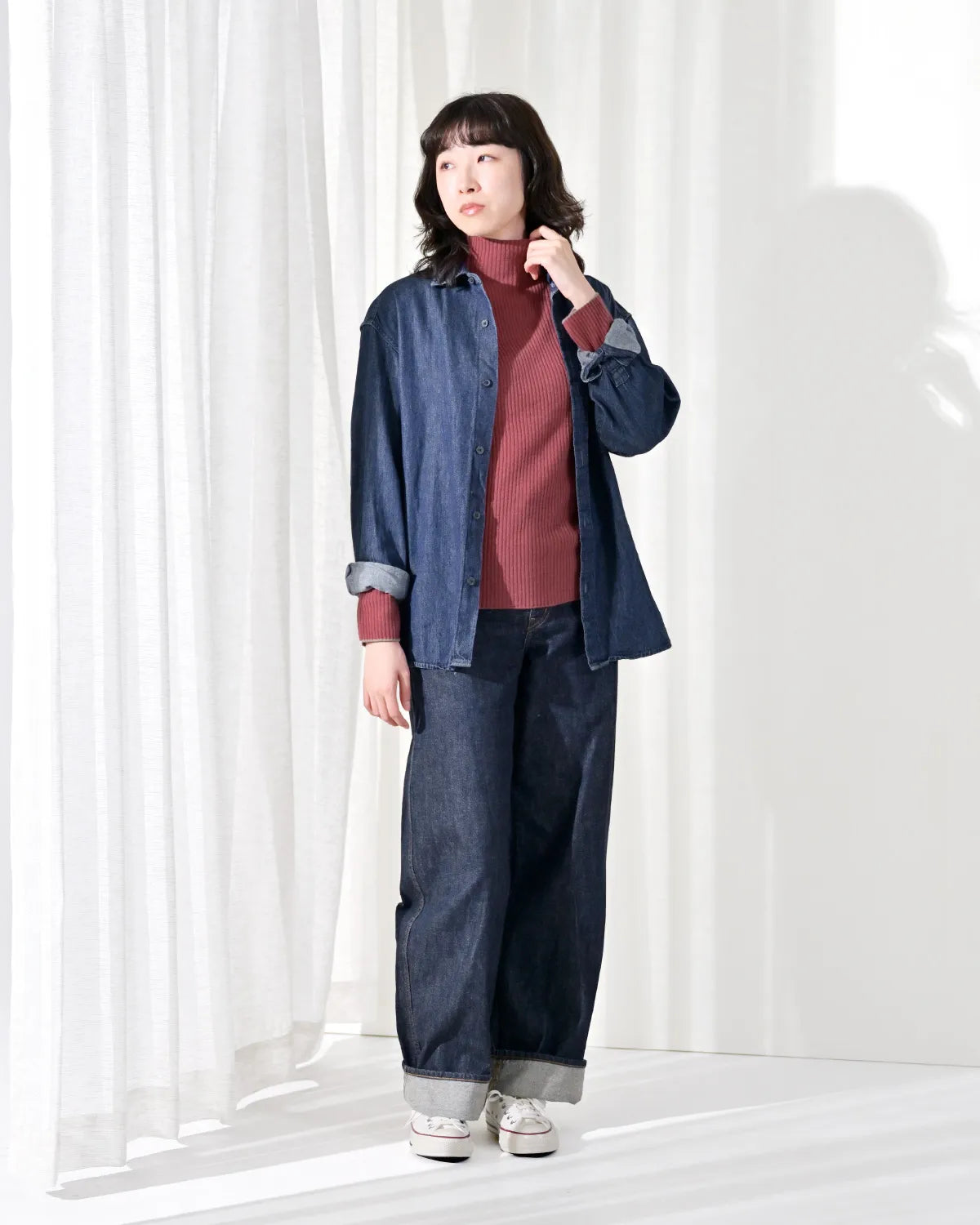 Mサイズ モデル身長：165cm#カラー_01 ロータスピンク