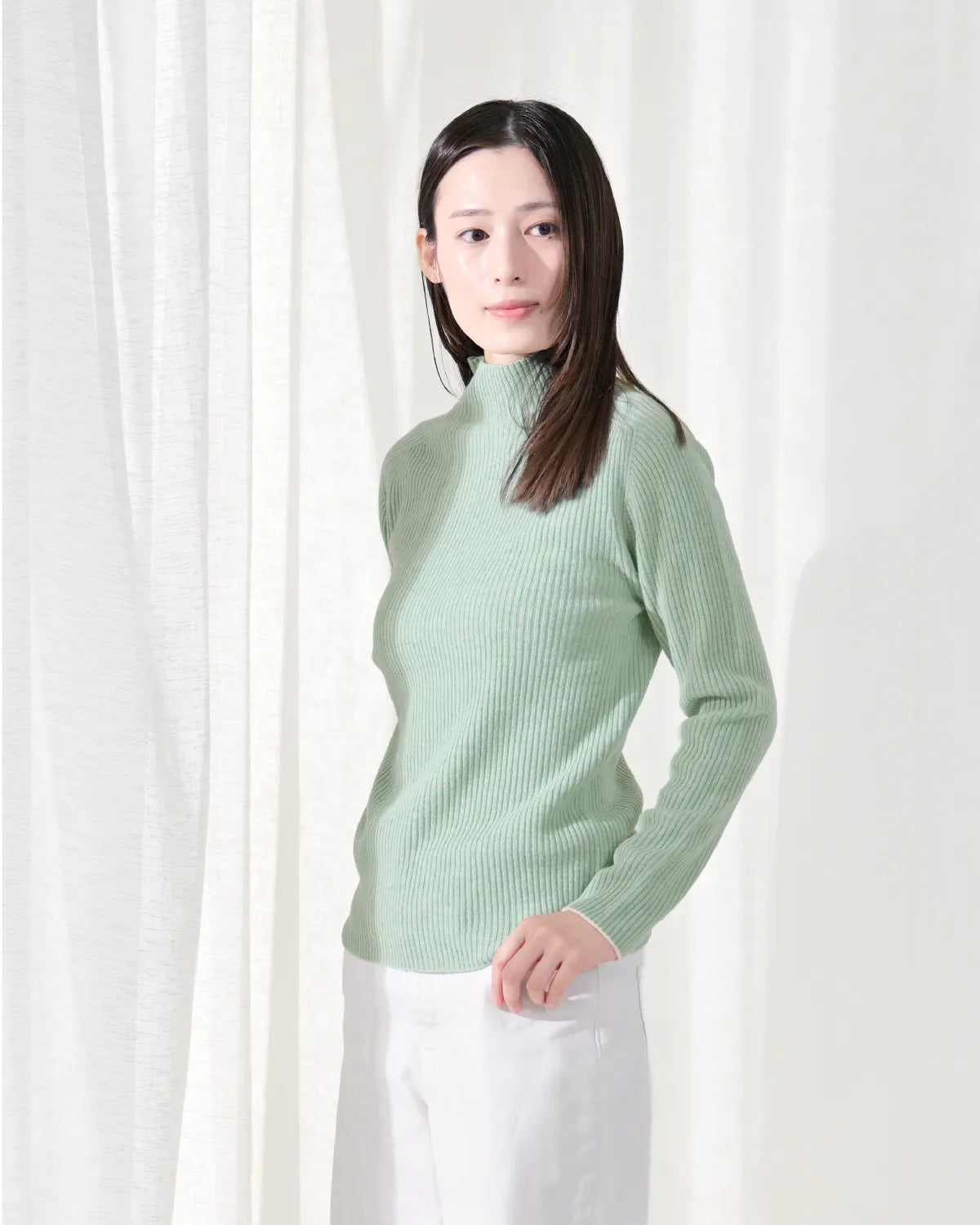 Mサイズ モデル身長：163cm#カラー_02 ミント