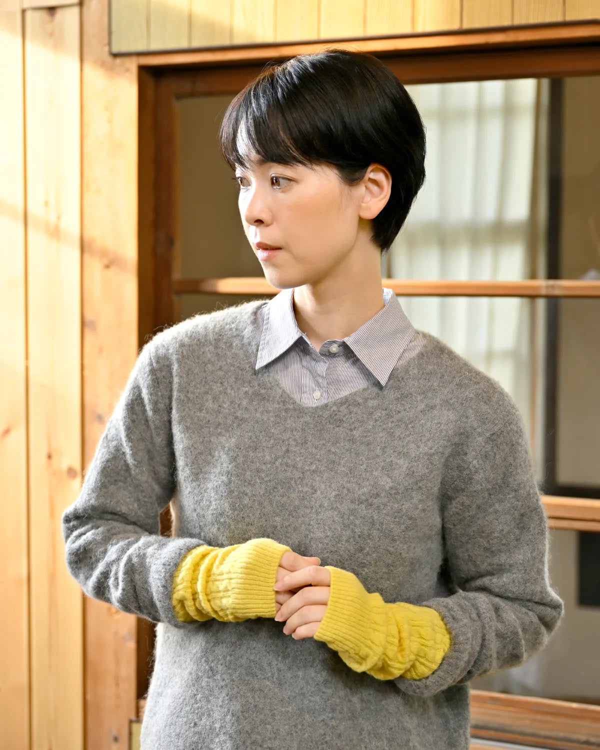 モデル身長：169cm#カラー_03 グレー