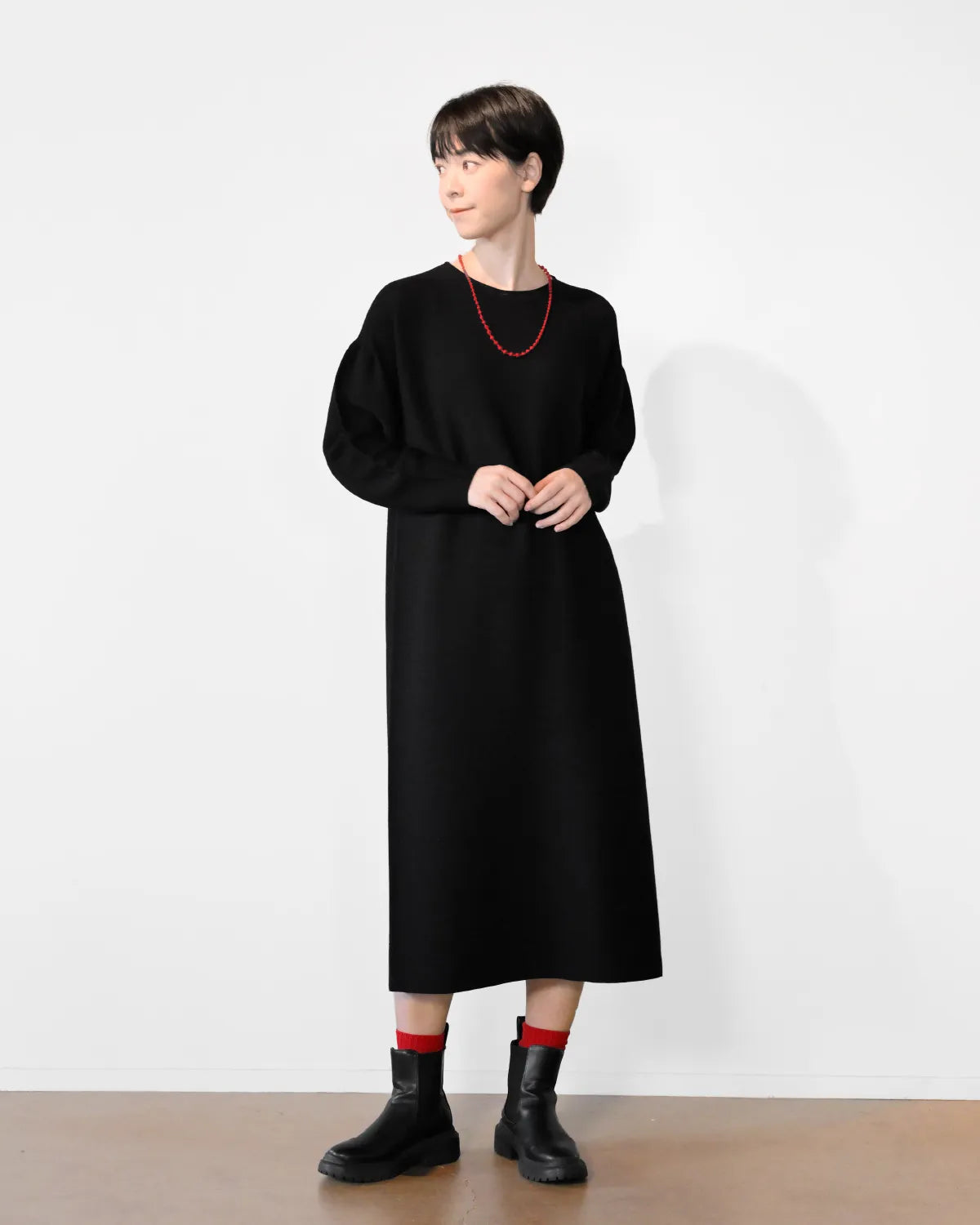 モデル身長：169cm#カラー_03 ブラック