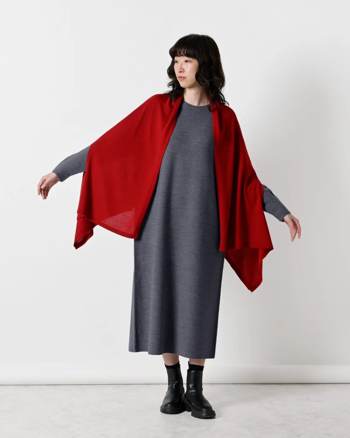 モデル身長：165cm#カラー_04 グレー