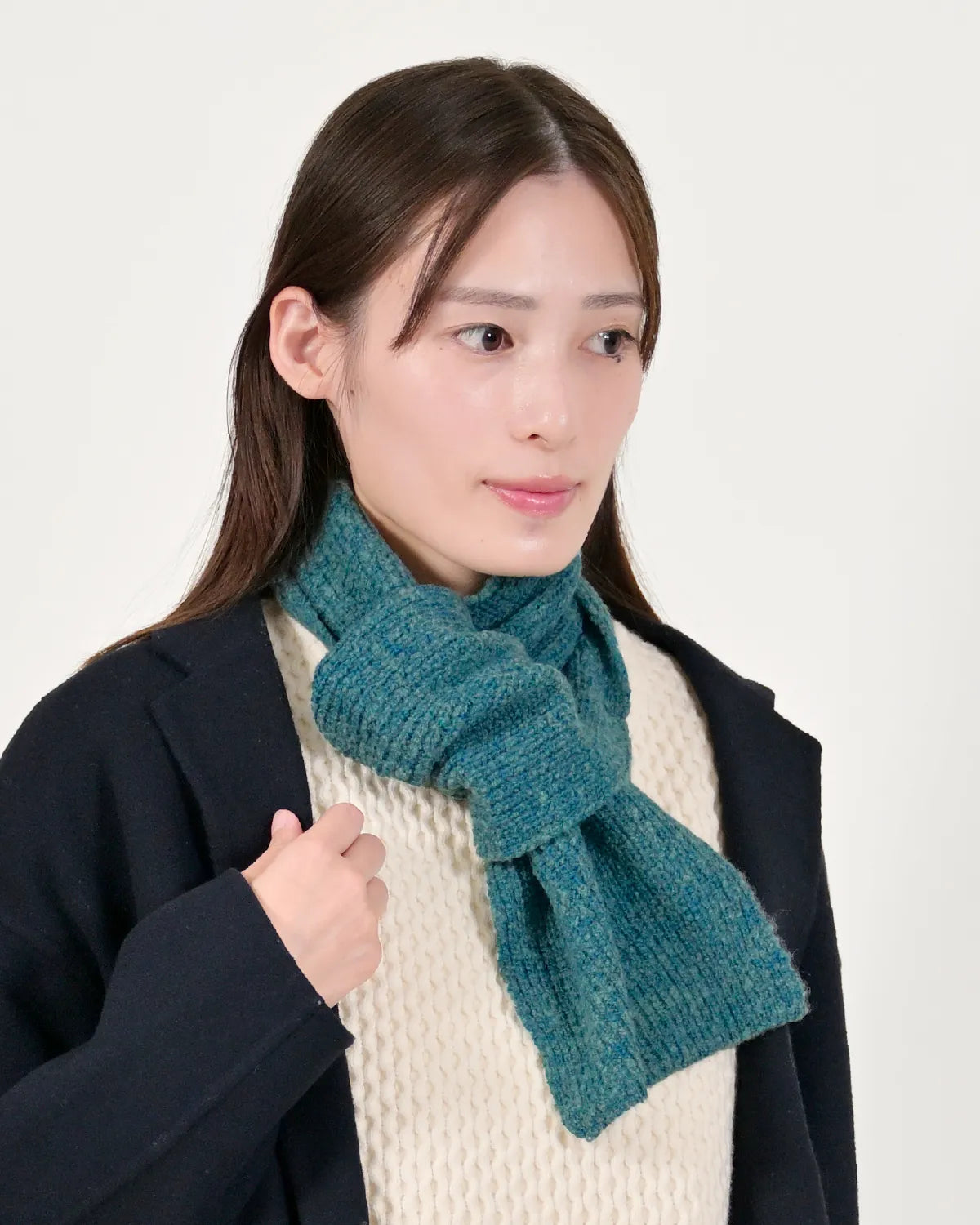 モデル身長：163cm#カラー_19 ブルーグリーン