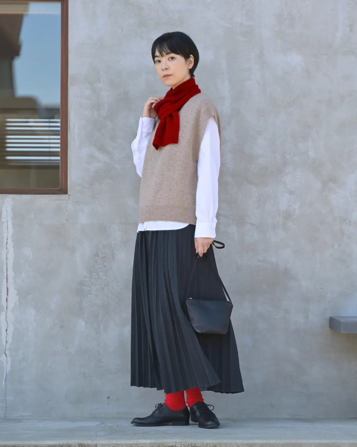 モデル身長：169cm#カラー_12 レンガ