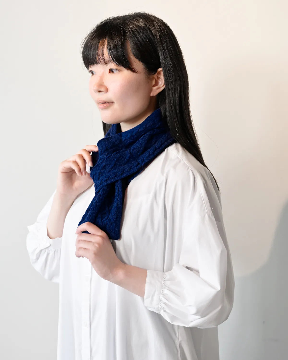 モデル身長：162cm#カラー_04 ネイビー×ブラック