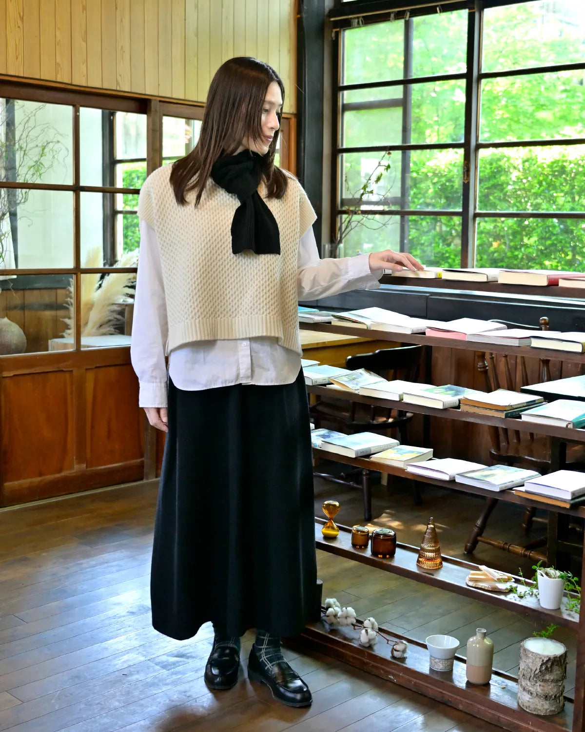 モデル身長：163cm#カラー_10 ブラック