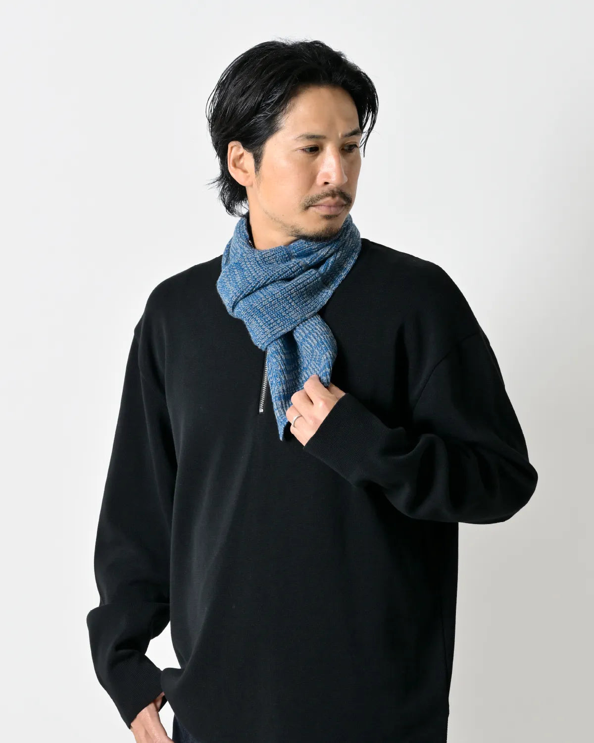 モデル身長：172cm#カラー_04 スモークブルー