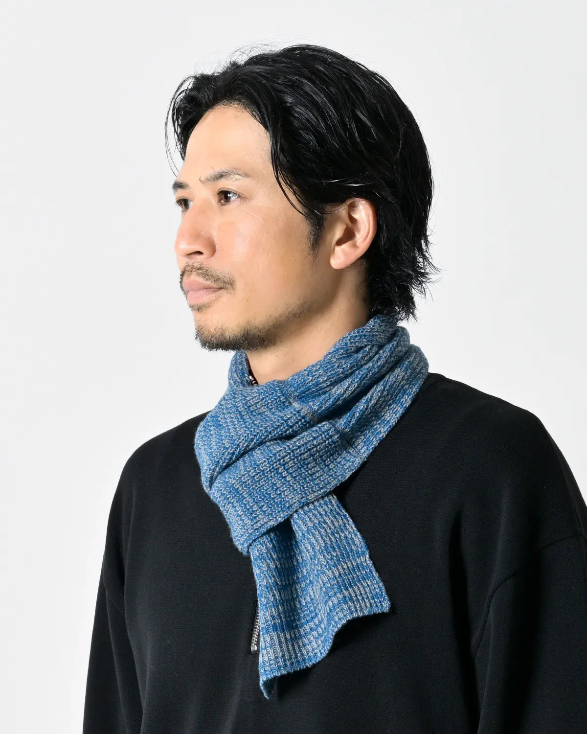 モデル身長：172cm#カラー_04 スモークブルー