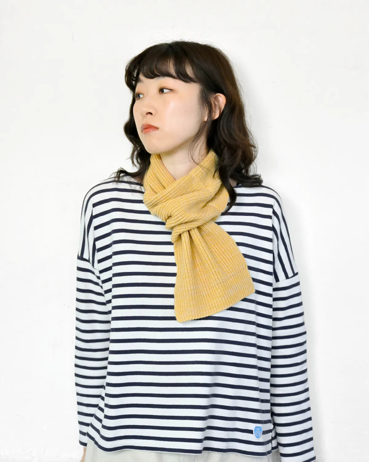 モデル身長：165cm#カラー_02 ソフトイエロー