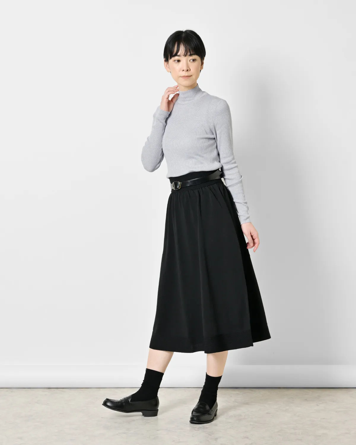 モデル身長：169cm#カラー_02 ブラック