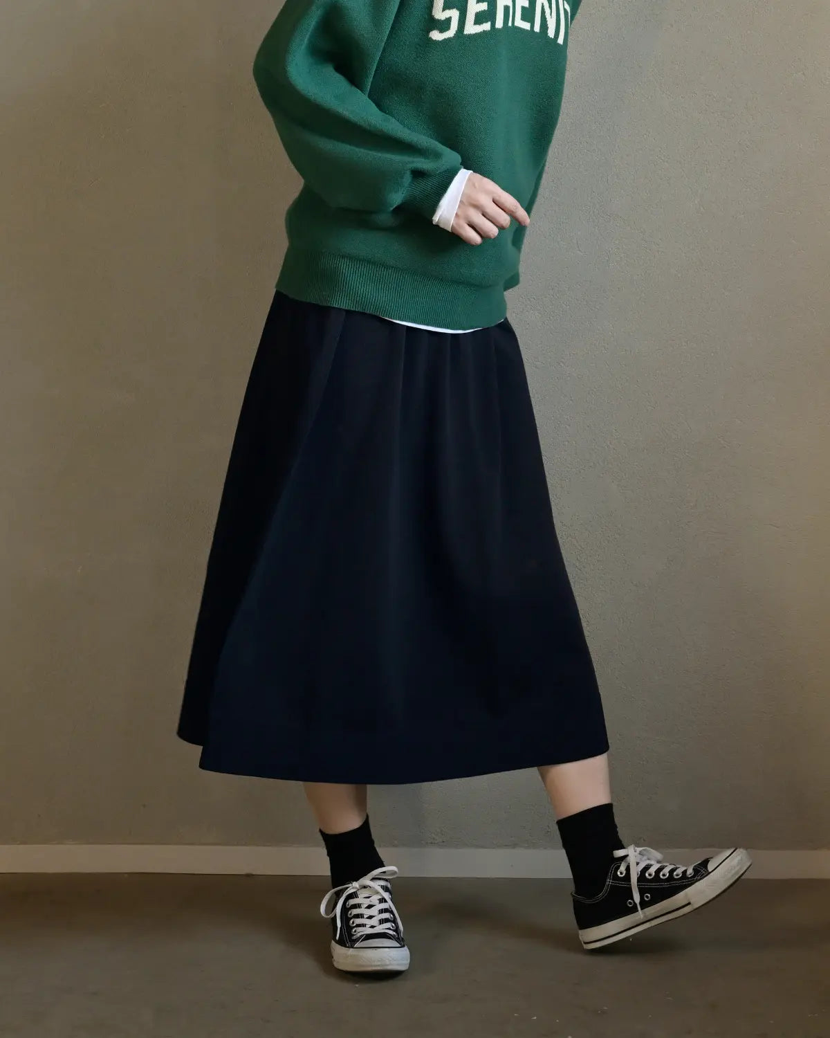 モデル身長：169cm#カラー_01 ダークネイビー