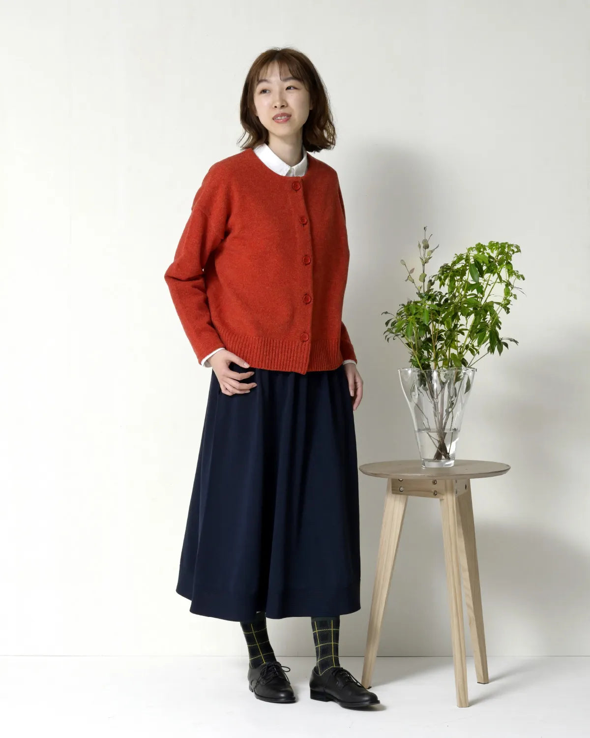 のびるニットロングスカート | SAIFUKU -snow country knit- サイフク