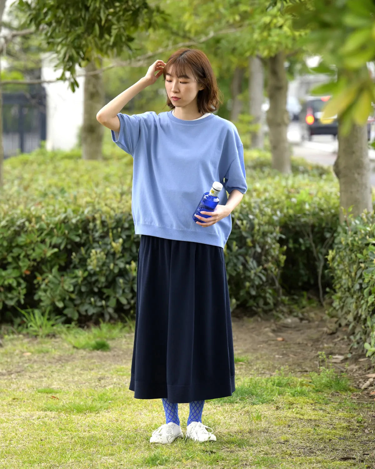 のびるニットロングスカート | SAIFUKU -snow country knit- サイフク