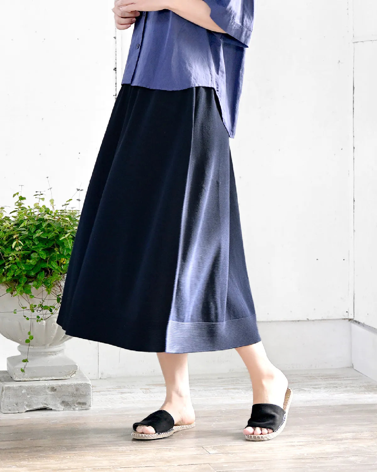 モデル身長：169cm#カラー_01 ダークネイビー