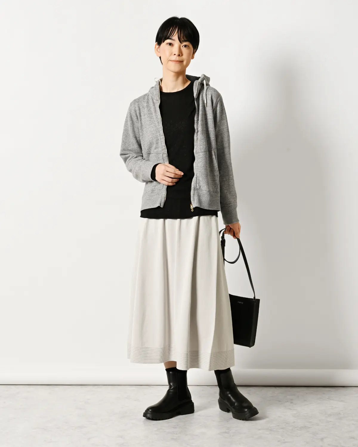 モデル身長：169cm#カラー_50 アイスベージュ