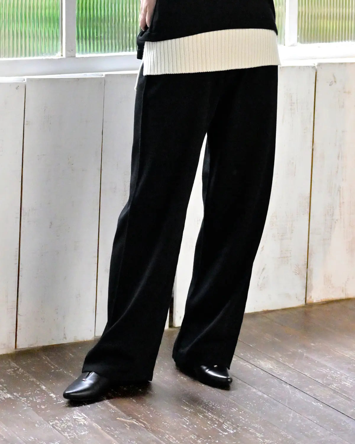 丈長め モデル身長：169cm#カラー_02 ブラック