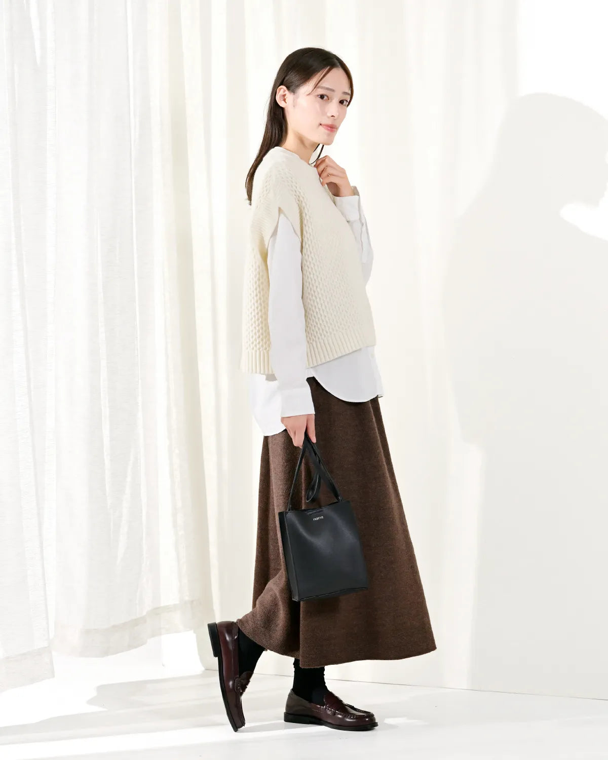 モデル身長：163cm#カラー_01 ブロンズ