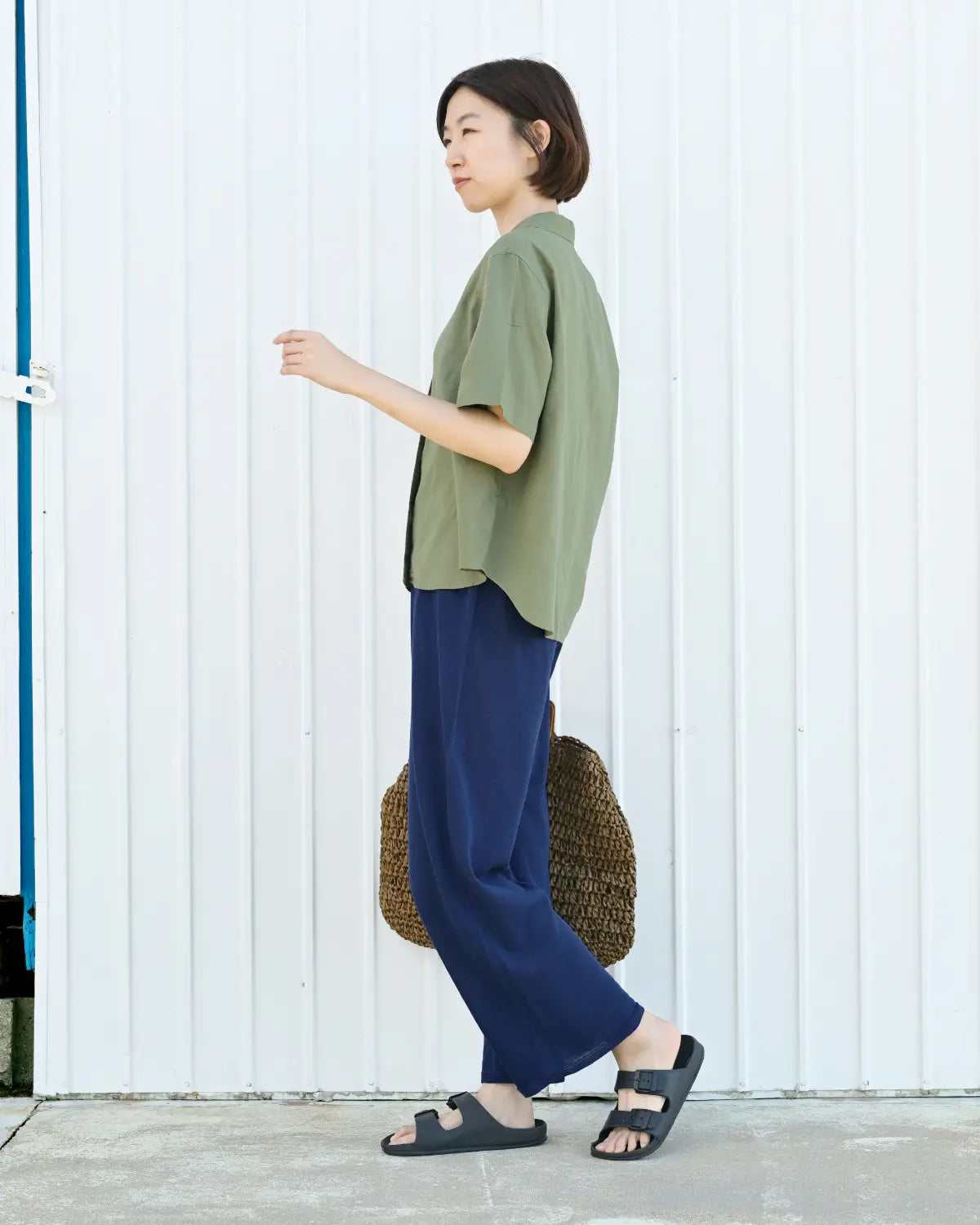 モデル身長：165cm#カラー_03 インクブルー