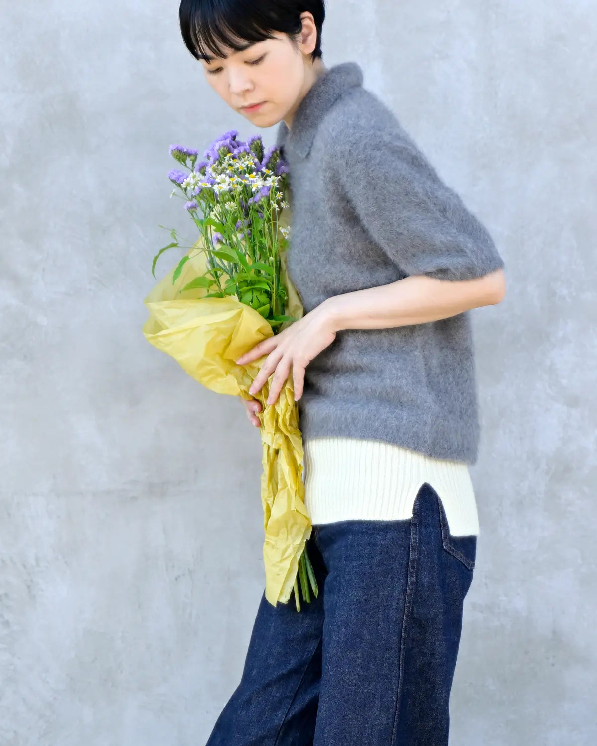Mサイズ モデル身長：169cm#カラー_01 ホワイト