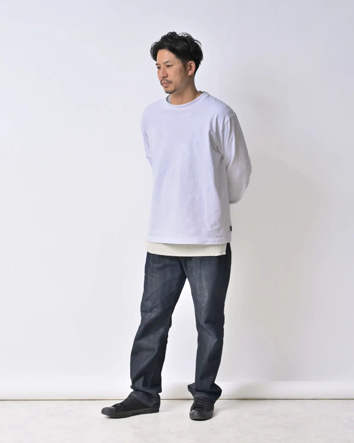 Lサイズ モデル身長：172cm#カラー_01 ホワイト